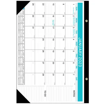 17 см х 12 см Творчески Календар Офис Широка Спирала Переплетный Календар на Дома За планиране и Организиране на