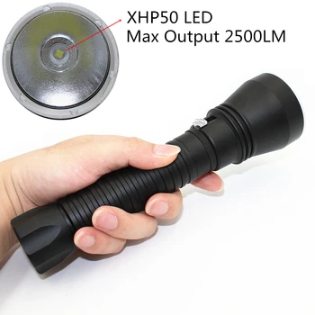 XHP70 XHP50 Гмуркане фенерче LED 4200 Лумена жълто/бяла светлина тактически подводна лампа водоустойчив фенер 2