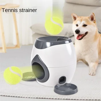 Автоматична играчка забавление машина за Пинбол взаимодействующая взаимодействующая Машина играчки автоматична хвърлят за награди хранене тенис за кучета