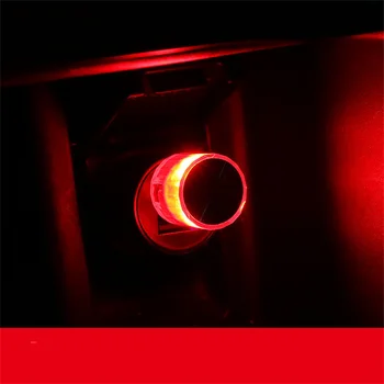 Автомобилен USB LED С Мини Лампа S Преносим Plug и Play Авто Неонова Лампа Автомобилен Интериор Мини Малко Около Нощно Осветление Аксесоари 2
