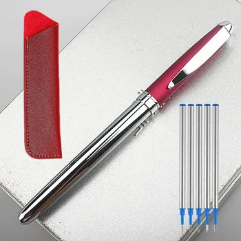 Висококачествена и луксозна Химикалка цветна Бизнес офис Дръжка-Rollerball с върха 0,5 ММ Нова