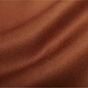 Двустранен Кашмир Вълнена кърпа, Брендовый Модерен дизайн, Есенно-Зимно палто, Удебелена плат, Шивашки със собствените си ръце, материал за измерване на 2