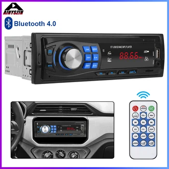 Защита на памет TF USB AUX Подкрепа за Авточасти Аудио FM SD MMC, MP3 плейър, Стерео Вграден еквалайзер Функция Bluetooth 4.0 Автомагнитола