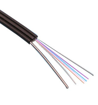 Кабел падане ФТТХ с кабел от оптични влакна Г657А1 ОС1 1000м стомана елемент однорежимным симплексным на открито, 1КМ 2