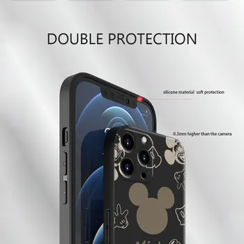 Модерен калъф Disney с Мики и Мини маус от TPU Червено Злато за Realme C3i C21 7 C11 C15 9 6 8 Pro C21Y Narzo30A C25Y C35 XT Master Phone 4