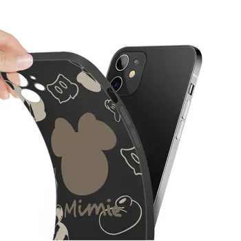 Модерен калъф Disney с Мики и Мини маус от TPU Червено Злато за Realme C3i C21 7 C11 C15 9 6 8 Pro C21Y Narzo30A C25Y C35 XT Master Phone 5