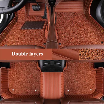 Най-добро качество! Обичай специални автомобилни постелки за Land Rover Defender 110 2021 водоустойчив двуслойни килими за Defender 2022 2