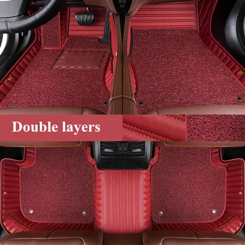 Най-добро качество! Обичай специални автомобилни постелки за Land Rover Defender 110 2021 водоустойчив двуслойни килими за Defender 2022 4