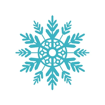 Нова Обичайната Коледна Снежинка 2020 Метални Режещи Печати за 