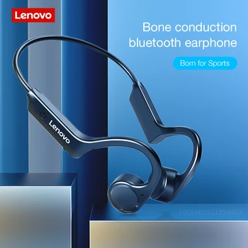 Оригинални Lenovo X4 Костна Проводимост Bluetooth Безжични Слушалки, Hi-Fi Стерео Бягане Спортни Слушалки на Ухото на куката Слушалки с Микрофон