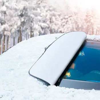Предното Стъкло На Колата На Снежната Покривка Автомобил Снежната Покривка На Предното Стъкло На Сенника Открит Водоустойчив Анти-Леден Студ Кола Протектор Зима