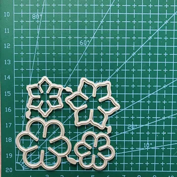 прекрасна 3D цвете Рамка за Рязане на Метал Умира Ембосинг Папка Карта за Вземане на Декор за 